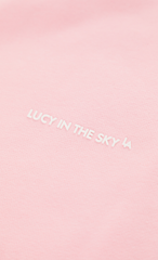 Oversize Zip-Up Hoodie in Pink
